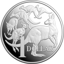 2026 $1 RAM Kangaroo - Mob of Six 'Roos 1oz Silver PROOF Coin