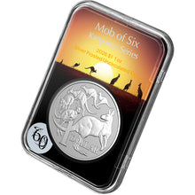 2026 $1 RAM Kangaroo - Mob of Six 'Roos 1oz Silver BU