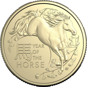 2026 $1 Lunar Horse Uncirculated Two-Coin Set