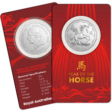 2026 50c Tetradecagon Lunar Horse Uncirculated Coin