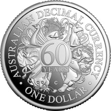 2026 $1 60th Ann. of Decimal Currency 'C' Silver Coin