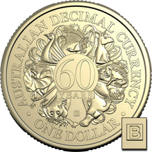 2026 $1 60th Ann. of Decimal Currency Privymark 4-Coin Unc Set