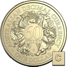 2026 $1 60th Ann. of Decimal Currency Privymark 4-Coin Unc Set