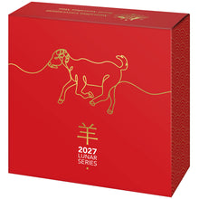 2027 $5 RAM Lunar Goat Domed 1oz Silver Proof
