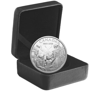 2025 Canada $20 VE Day 1oz Silver Coin