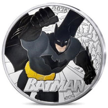 2025 France 10€ DC Comics 90th Ann: Batman Colour Silver Coin