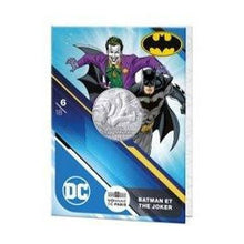 2025 France 10€ DC Comics 90th Ann: Batman & Joker Silver Coin