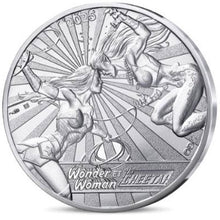2025 France 10€ DC Comics 90th Ann: Wonder Woman & Cheetah Silver Coin
