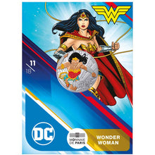 2025 France 10€ DC Comics 90th Ann: Wonder Woman Colour Silver Coin
