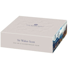 2021 UK £2 Sir Walter Scott Silver Proof