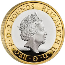 2021 UK £2 Sir Walter Scott Silver Proof
