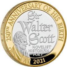 2021 UK £2 Sir Walter Scott Silver Proof