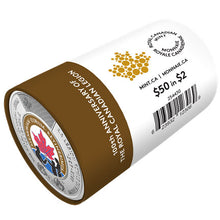 2026 Canada $2 Royal Canadian Legion Special Wrap Roll Box Set