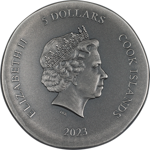 2023 Cook Isl. $5 Numismatic Icons - Arethusa 1oz Silver Coin