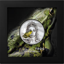 2023 Cook Isl. $10 Kiss the Frog - Eye of a Fairytale 2oz Silver Coin