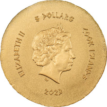 2023 Cook Isl. $5 Pan - Panticapaeum 0.5g Gold Coin