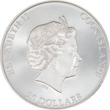 2023 Cook Isl. $20 Alcatraz Island 3oz Silver Coin