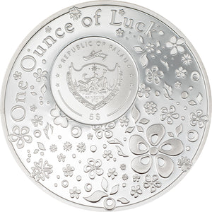 2024 Palau $5 Ounce of Luck 1oz Silver Coin