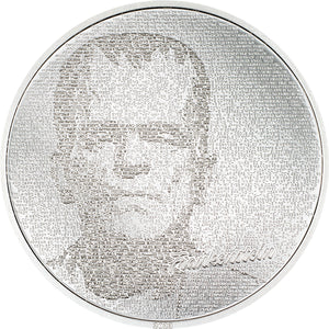 2023 Cook Isl. $5 Typefaces - Frankenstein 1oz Silver Coin
