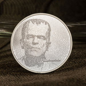 2023 Cook Isl. $5 Typefaces - Frankenstein 1oz Silver Coin