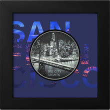 2024 Cook Islands $5 Big City Lights – San Francisco 1oz Silver Coin