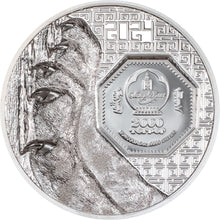 2024 Mongolia 2000Tg Snow Leopard 3oz Silver Coin