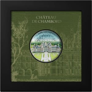 2024 Cook Isl. $10 Chateau de Chambord 2oz Silver Coin