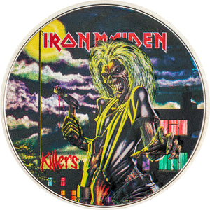 2024 Cook Isl. $5 Iron Maiden - Killers 1oz Silver Coin            