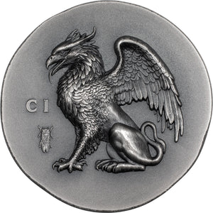 2024 Cook Isl. $5 Numismatic Icons - Gryphon 1oz Silver Coin            