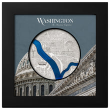 2025 Palau $20 Tiffany Art Metropolis - Washington 3oz Silver Coin