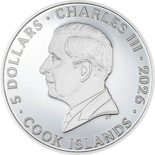 2026 Cook Isl. $5 Seven Deadly Sins - Sloth 1oz Silver Coin