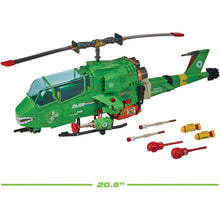 TMNT x GI Joe Turtle-Fly Copter 4.5" Scale Vehicle