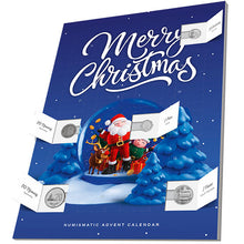 2026 50c Christmas Coins Uncirculated Set (5) & World Coin Advent Calendar Bundle