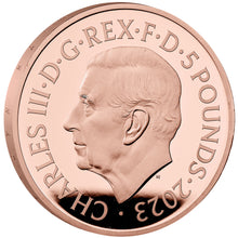 2023 UK £5 King Charles III 75th Birthday Gold Proof