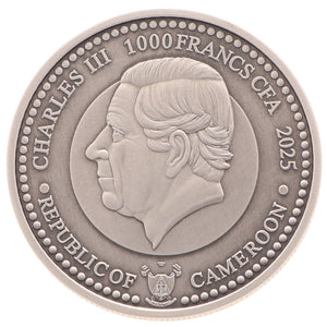 2025 Cameroon 1000Fr Masters of Empires - Augustus 1oz Silver Coin