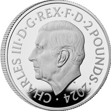 2024 UK £2 Britannia UK 1oz Silver Proof Coin
