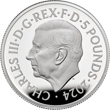 2024 UK £5 Britannia 2oz Silver Proof Coin