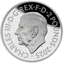 2025 UK £2 Britannia UK 1oz Silver Proof Coin