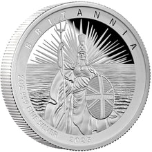 2025 UK £5 Britannia UK 2oz Silver Proof Coin