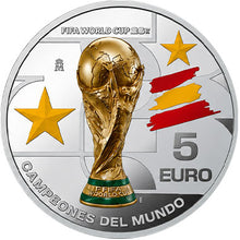 2026 Spain 5€ FIFA World Cup 2026 - World Champions Silver Coin *PRE-ORDER*