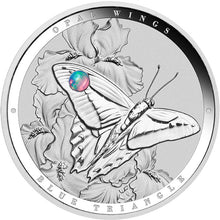 2026 Niue $2 Opal Wings - Blue Triangle 1oz Silver Proof Coin
