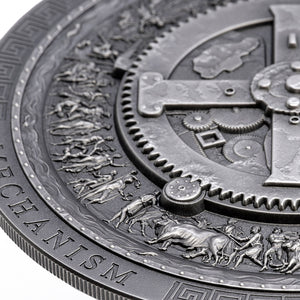 2023 Cook Isl. $20 Antikythera Mechanism 3oz Silver Coin