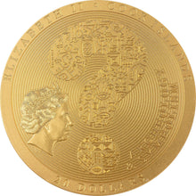 2023 Cook Isl. $20 Antikythera Mechanism Gold-Plated 3oz Silver Coin
