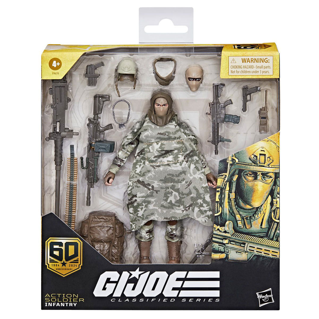 G.I. Joe Classified 60th Ann. Action Soldier - Infantry  Action Figure