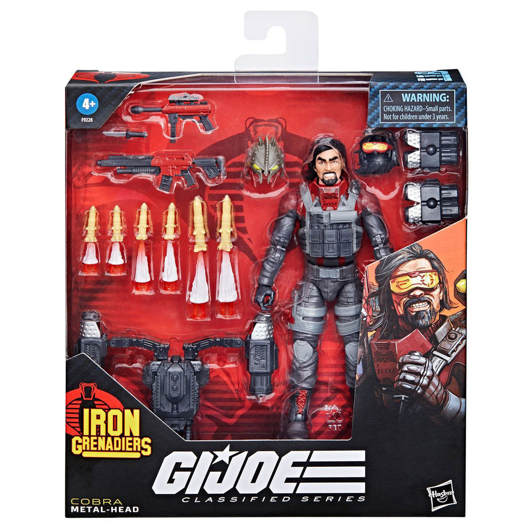 G.I. Joe Classified  Iron Grenadier Metal-Head  Action Figure