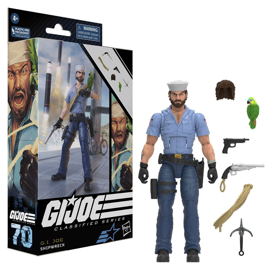 G.I. Joe Classified #70 Shipwreck  6-Inch Action Figure