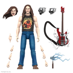 Cliff Burton Ultimates! Wv02 - Cliff Burton (Superhero Poster) 7" scale Action Figure