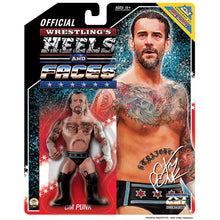 Heels & Faces - CM Punk w/Larry 4.5 inch Scale Action Figure Set