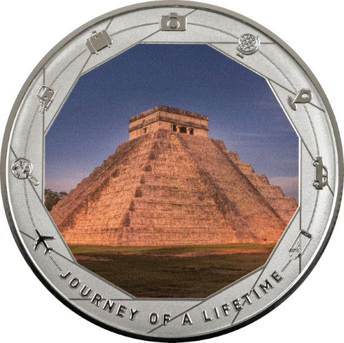 2025 Cameroon 1000Fr Journey of a Lifetime - Chichen Itza 1oz Silver Coin