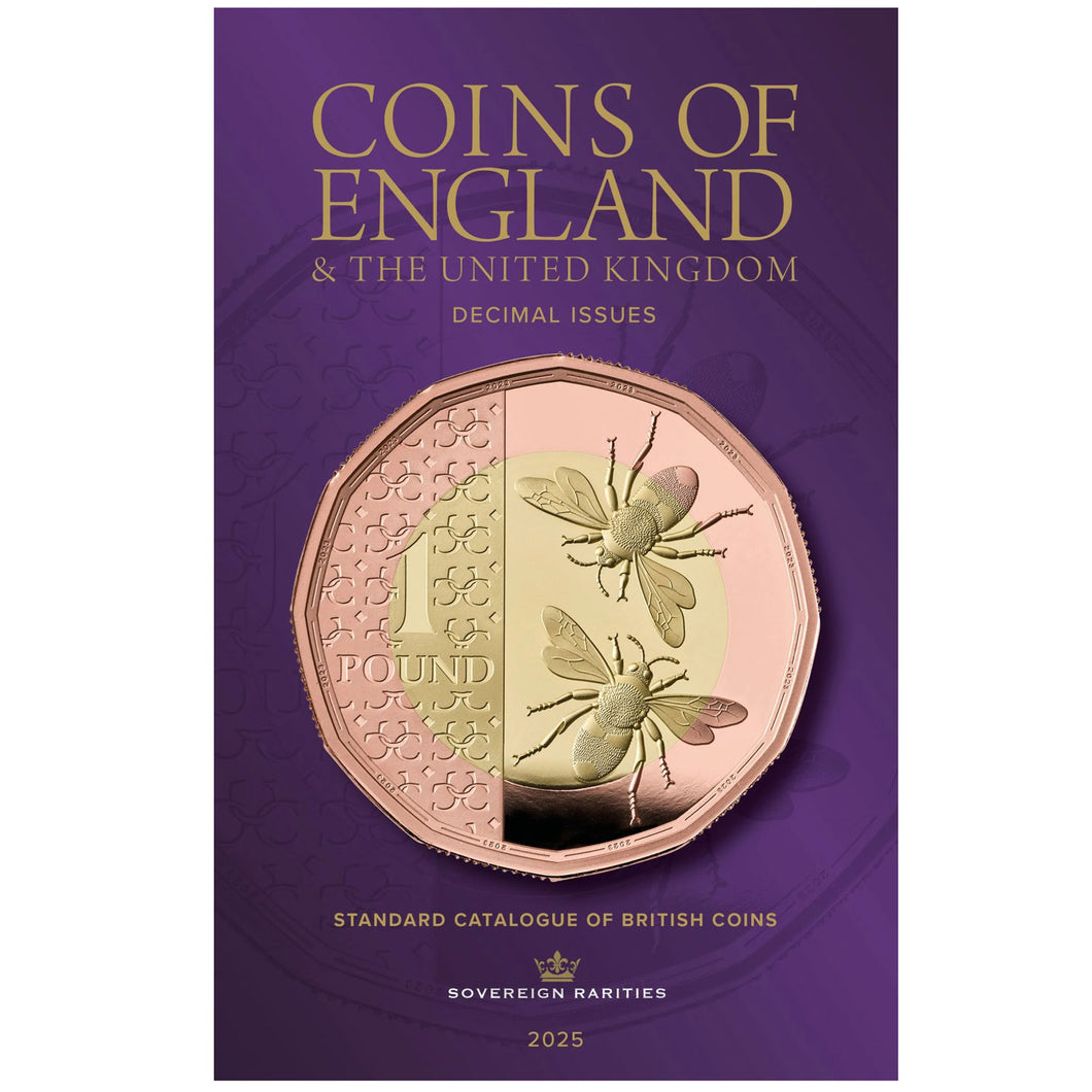 Coins of England & the United Kingdom Hardcover Book, 2025, DECIMAL Issues